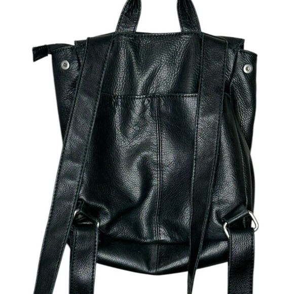 American Leather Co Liberty Backpack, Black Smooth - Picture 3 of 8